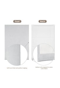 Custom Cordless Electric Roman Shades Room-Darkening <strong>Window</strong> Treatments with Roller for <strong>Windows</strong> - Product Image 4