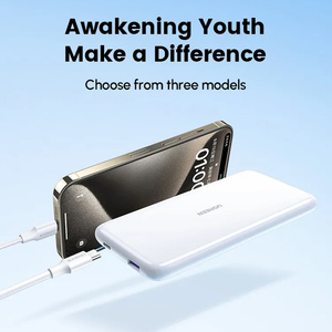 Sạc dự phòng UGREEN PD20W 20000mAh siêu mỏng, dung lượng 10000mAh, màn hình kỹ thuật số, sạc nhanh USB C cho iPhone - Product Image 5