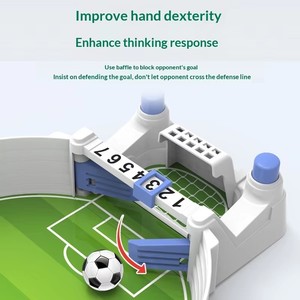 Tavolo da calcio balilla in plastica per bambini, gioco da tavolo educativo interattivo genitore-figlio, giocattolo per bambini dai 3 ai 6 anni - Product Image 4