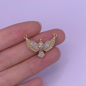 จี้เครื่องประดับหรูหรา รูปปลาโลมา/หางนางเงือก/เปลือกหอย/<span class=keywords><strong>นก</strong></span>/สายรุ้ง/เปลือกหอย จี้ขนาดเล็กสำหรับสร้อยคอและสร้อยข้อมือ - Product Image 6