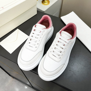 Designer Inspired Men Women Low Top <b>Leather</b> <b>Sneakers</b> Everyday Trend Casual Shoes - Product Image 2