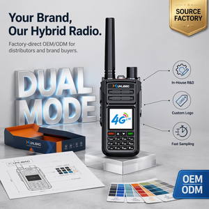 XUNLIBAO Suministro Directo de Fábrica OEM ODM Logotipo Personalizado 9118 <span class=keywords><strong>Radio</strong></span> Analógica PoC de Modo Dual GPS Tipo-C Sin Cuota de Plataforma Walkie Talkie de por Vida - Product Image 1