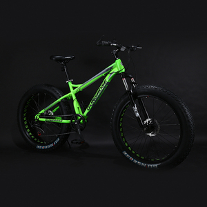 Mountain Bike leggera da 26 pollici per adulti all'aperto 7 velocità variabile con freno a disco assorbimento degli urti bici da neve - Product Image 4