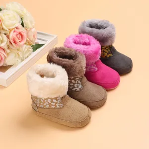 아기 신발 겨울 따뜻한 부츠 0-1 년 소년과 소녀 어린이 캐주얼 산책 신발