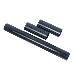 3K Twill Carbon Fiber Round Tube Customization High Technology And High Quality Factory OEM Customization