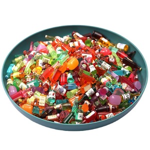 Miniature en résine en forme de bouteille, pour bijoux DIY, veilleuse, jouet artisanal, ornement, en plastique, style frais et doux - Product Image 5