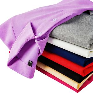 Polo de Algodón Tejido de Alta Calidad 240GSM para Mujer, Manga Corta, Suave y Transpirable, con Estampado en el Pecho, Estilo Casual Urbano 2026 - Product Image 1