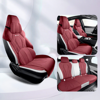 Accessoires de voiture Wenqi, housse de siège de luxe personnalisée pour BYD King Seal 5 DM-i Chazor Destroyer 05, ensemble complet en cuir Nappa, protection