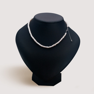 Collar de Cadena de Clavícula con Perlas de Agua Dulce de Alta Calidad, Plata S925, Lago Zhuji Shanxia, para Mujer, Cadena de Amor - Product Image 4