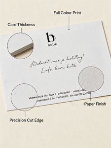 Biglietti di ringraziamento personalizzati con logo minimalista in carta testurizzata per confezioni regalo di abbigliamento <span class=keywords><strong>e</strong></span> gioielli - Product Image 6