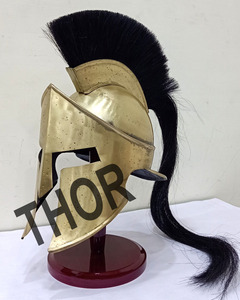 Réplica del Casco Espartano de Leonidas 300 de Armor King, Disfraz de Halloween con Soporte, Casco de Armadura - Product Image 3