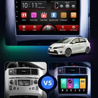 Autoradio pour Toyota Verso F3 2009-2018 Android 12 Navigation GPS Multimedia Player Wireless Carplay Android Auto DSP Autoradio