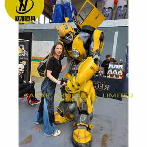 Diseño de alta calidad Led disfraz <span class=keywords><strong>Robot</strong></span> Cosplay Led usable Bumble <span class=keywords><strong>Bee</strong></span> disfraz Artificial transformador <span class=keywords><strong>Robot</strong></span> usable para la venta - Product Image 5