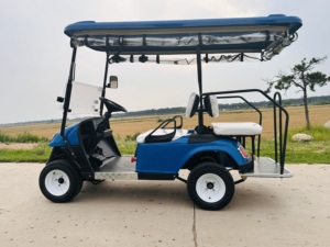 Voiturette de golf électrique 4 places avec une autonomie de 90 km et une vitesse de 30 km/h à vendre, utilisation hors route - Product Image 4