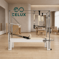 Équipement de yoga et de Pilates multifonctionnel en érable durable avec logo personnalisé pour l'entraînement physique et le Pilates Reformer Cadillac 3 en 1
