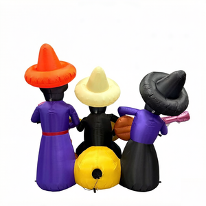 Decoración Inflable para Jardín con Luz LED de Esqueleto Mariachi del Día de los Muertos - Product Image 3