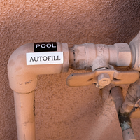 Ruban de marquage personnalisé pour tuyaux de piscine, étiquette autocollante en vinyle imperméable pour l'identification des conduites de piscines et spas