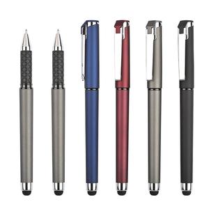 Penna personalizzata in Gel per riunioni d'affari firma penna in plastica per stampa LOGO Multi funzionale Touch Screen penna a sfera pubblicitaria - Product Image 2