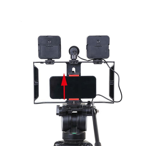 Kit di Vlogging AY-49X di vendita calda della fabbrica con luce/microfono/stabilizzatore della gabbia/treppiede Video che fa Kit Vlogging <span class=keywords><strong>Youtube</strong></span> - Product Image 6