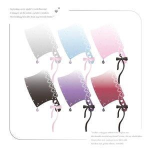 Acrylic phim hoạt hình chủ thẻ 3-Lớp Anime ảnh khung bảo vệ Kawaii Mặt dây chuyền lưu trữ Ribbon Bow <span class=keywords><strong>Keychain</strong></span> cho quà tặng bạn cùng lớp - Product Image 6