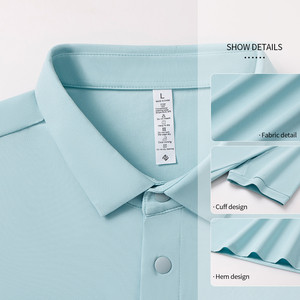 Camiseta Polo de Golf de Manga Corta para Hombre, Diseño Personalizado de Alta Calidad, Tejido Deportivo, Venta al Por Mayor para Uso Deportivo o Casual - Product Image 5