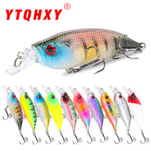 Ytqhxy Leurre Minnow 9,4 cm 8,5 g, leurre dur coulant avec Rattlespin pour la pêche au poisson mandarin, appâts de fond, 10 pièces - Product Image 2