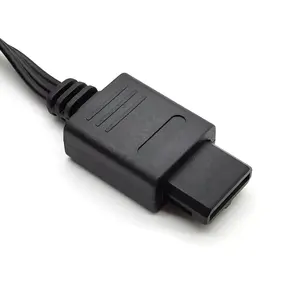 สายเคเบิลวิดีโอและเสียง6FT 1.8ม. สำหรับ Nintendo 64 RCA สายคอมโพสิตสำหรับ N64 NGC SNES <span class=keywords><strong>AV</strong></span> Wire - Product Image 3