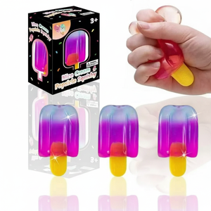 Juguetes Blandos y Lindos con Forma de Helado de TPR, Juguetes Sensoriales Antiestrés, Juguetes para Aliviar el Estrés, Juguetes para Apretar, OEM, Tendencia 2026 - Product Image 1
