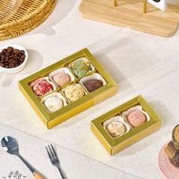 Neue Schokoladen-Geschenk box Verpackung: 2 4 6 8 12 Candy Cookie Geschenk box