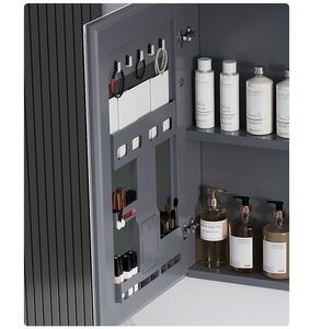 <span class=keywords><strong>Meuble</strong></span> de salle de bain à poser au sol avec <span class=keywords><strong>vasque</strong></span> intégrée en céramique, <span class=keywords><strong>meuble</strong></span>-<span class=keywords><strong>vasque</strong></span> étanche pour petits espaces - Product Image 6