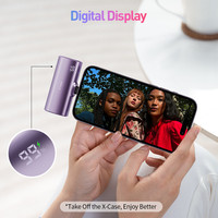 LinkPod X, Banco de Energía Portátil 2 en 1, Carga Rápida de 20W, 5000mAh, Mini 18Wh, Batería de Litio-Polímero, Enchufe Universal, Carcasa de Plástico Integrada