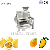Mango-pulpmachine, schroefpers voor sap, 220V, voor fruitverwerkingsbedrijven en het maken van pulp van wortelen en tomaten