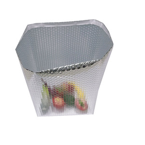 Sac isotherme de livraison en feuille d'aluminium pour emballage, sac thermique isolé, sac glacière - Product Image 1