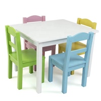 Ensemble table et chaise en bois pour enfants, 2 pièces, jeu d'étude