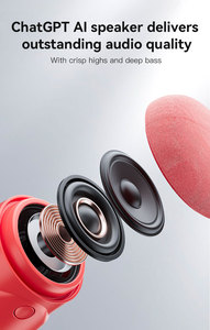 Hearitai HA-SPK01 AI pour BLE Speaker Reconnaissance vocale alimentée par batterie Support multilingue pour les entreprises éducatives - Product Image 3