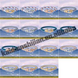 Bracelet tressé unisexe tendance PT900 avec breloque, cordon rouge, zirconiums et boucle fer à cheval plaquée or – Bijou d'anniversaire - Product Image 1