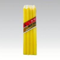 Bougie en bâton colorée Zhongya, vente en gros, emballage personnalisé, bougie en paraffine, marché d'Afrique de l'Ouest