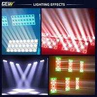 Lámpara de Telón de Fondo para Escenario, 24x3W DMX512 RGBW LED, Luz Estroboscópica, Efecto de Baño de Luz, para DJ, Bar, Club, Espectáculos