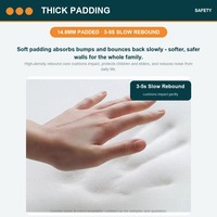 Autocollants muraux en velours de cuir 3D anti-collision, écologiques, épaisseur 13 mm, autocollants adhésifs, pour rehausser instantanément votre pièce