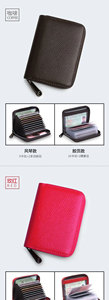 Monedero RFID de Gran Capacidad, Cartera de Cuero PU, Tarjetero, Monedero Corto para Mujer, Monedero Abierto de Lujo para Monedas, Tarjetas de Identificación y Efectivo - Product Image 6