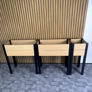 Nouvel Arrivage : Bac à <span class=keywords><strong>Jardin</strong></span> <span class=keywords><strong>Surélevé</strong></span> en WPC pour Extérieur 1500*700*750mm, Étanche, Revêtement Floral, Plusieurs Tailles Disponibles pour <span class=keywords><strong>Jardin</strong></span> - Product Image 1