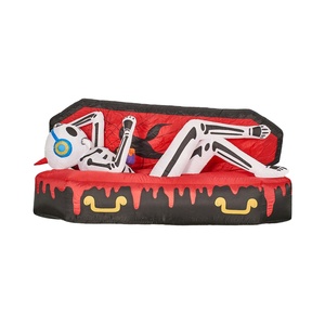 Glacière Gonflable Cercueil Vampire – Halloween – Déco Fête, Accessoire Dracula