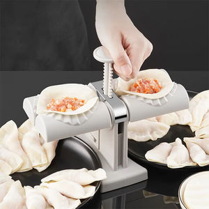 Máquina Manual de Plástico para Hacer Dumplings, Molde de Doble Cabeza para Empanadas y Raviolis, Accesorio de Cocina - Product Image 5