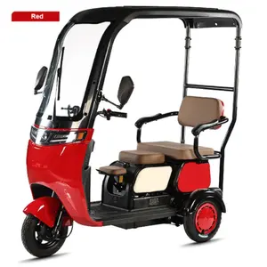 Big Power High Efficiency Passenger Tricycle Hot Sale 3 Seats Electric Tricycle With High Speed