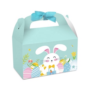 DAMAI <b>Easter</b> Egg Paper Box for Kids <b>Gift</b> 12PCS/<b>Bag</b> Kids Party Favors <b>Bag</b> for Cookie Packing Paper Bunny Portable <b>Gift</b> - Product Image 5