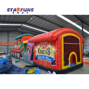 Juego <span class=keywords><strong>de</strong></span> tren inflable, Castillo <span class=keywords><strong>de</strong></span> salto, carrera <span class=keywords><strong>de</strong></span> obstáculos para niños, parque infantil al aire libre <span class=keywords><strong>de</strong></span> Pvc, juego inflable, <span class=keywords><strong>juegos</strong></span> inflados con aire - Product Image 4