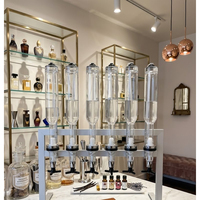 Ensemble de distributeurs de parfum personnalisés avec support métallique de table pour mariage, fête, parfum DIY