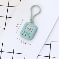 Minuteur portable électronique pour enfants, jouet éducatif mignon, avec grand écran LCD, fonction compte à rebours, pour l'étude et le jeu, style dessin animé Kawaii, type Pomodoro