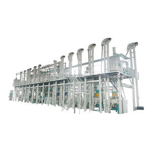 Fresadora automática de harina de maíz Solisfer, equipo de procesamiento de granos, potencia de 150KW, 1 año de garantía - Product Image 3