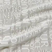 Tela de Malla Jacquard Transpirable con 80% Nailon y 20% Elastano, Certificación OEKO-TEX, Ligera, para Ropa Deportiva y Lencería, para Niños y Niñas